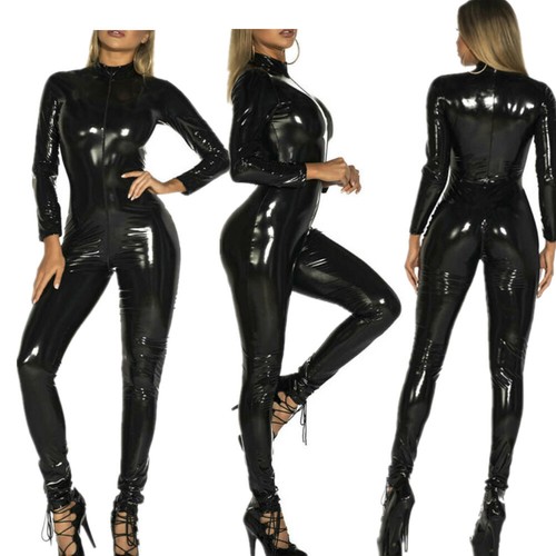 Womens pvc leather wetlook - pvc,