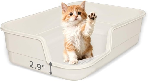 Extra large litter box low - extra,