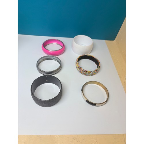 Vintage mixed bangle bracelet - vintage,