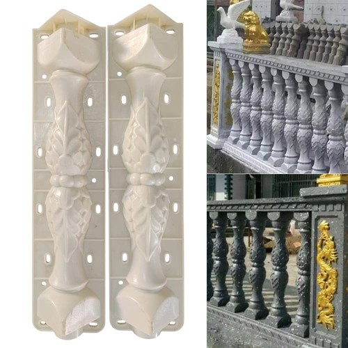 2pcs concrete balustrade mold - 2pcs,