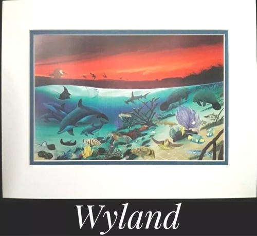 Wyland 14 fine - wyland,, 11"