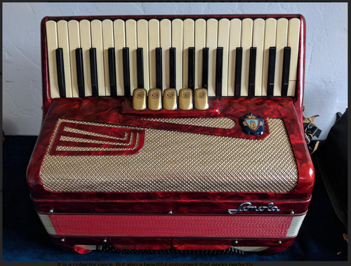Vintage sonola accordion from - sonola,