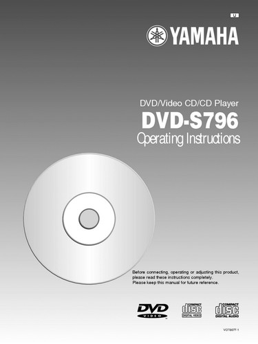 Yamaha dvd s80 - yamaha, player