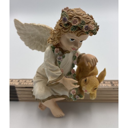 Ganz resin angel w - 4.5", bunny