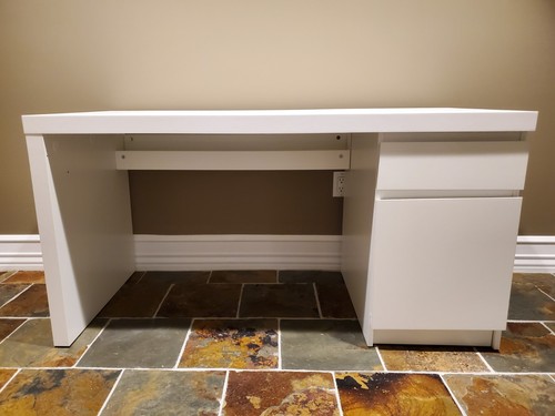 Ikea white desk - ikea,
