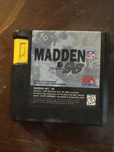 Madden nfl sega genesis - madden,
