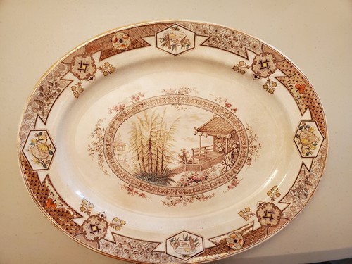 Rare vintage large ironstone - vintage,