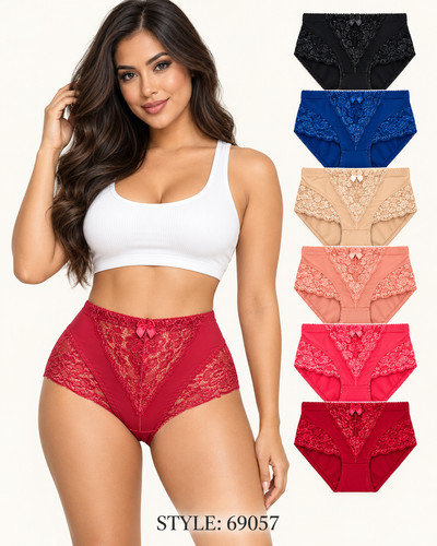 High waist briefs tummy - 6-12,