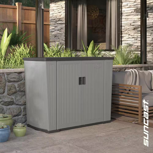 Suncast 130 gal dove gray - dove,