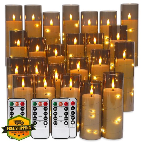 Grcdoyvl flameless led - 24,