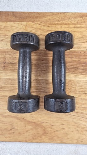 Vintage york lbs - york, dumbbells