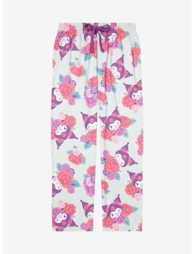 Sanrio kuromi floral allover - kuromi,