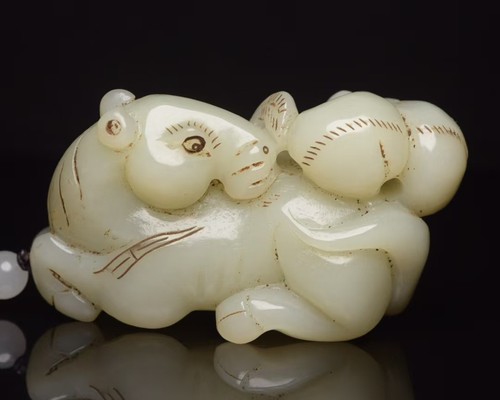 Rare chinese hetian jade - rare,