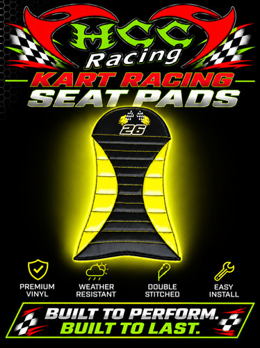Race kart seat pad - race, clone