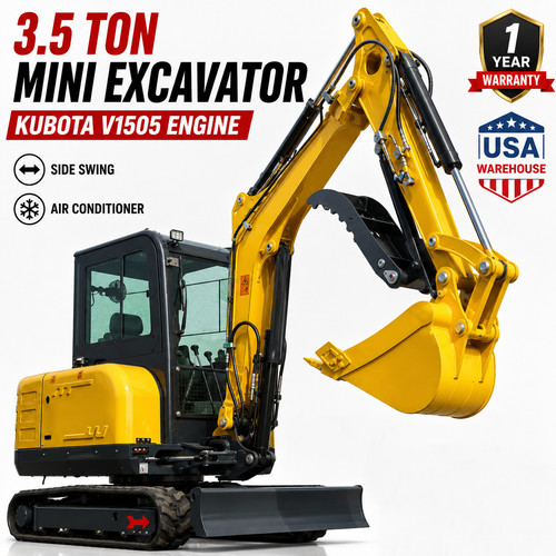 Ton mini excavator kubota - 3.5,
