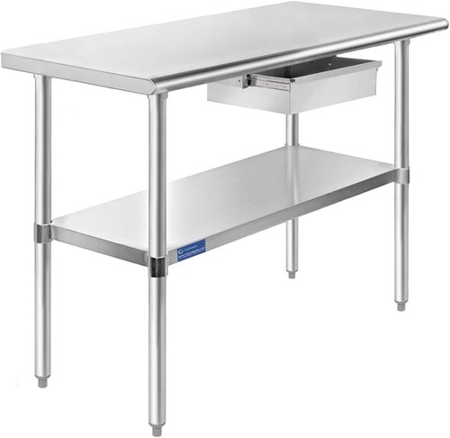 Stainless steel work - steel, w/