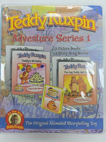 Teddy ruxpin adventure series - teddy,