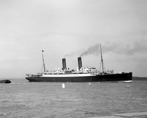 Cunard line rms - line,