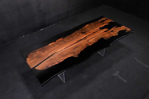 Walnut wood dining - walnut, top