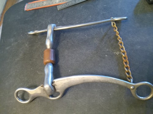 Loose cheek western bit - bit, 3/4