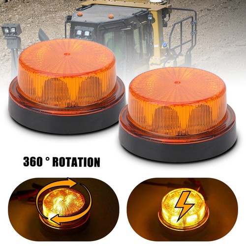 Amber led rotating strobe - rotating,