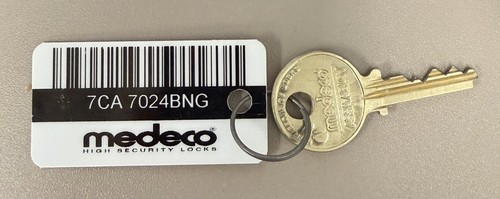 Medeco key and - medeco,