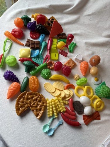 Kids plastic toy play - play, food