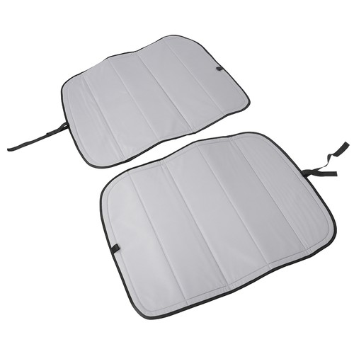 Rear door window - door, covers