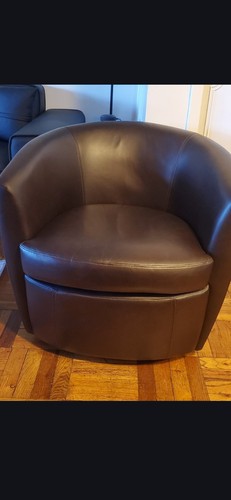 Leather like chair - , nice