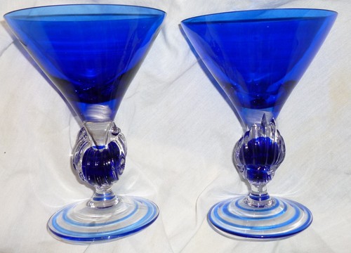 Fancy cobalt blue clear - &,