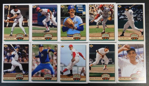 Upper deck 1992 complete - complete, 10