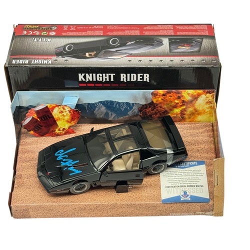 David hasselhoff signed knight - david,