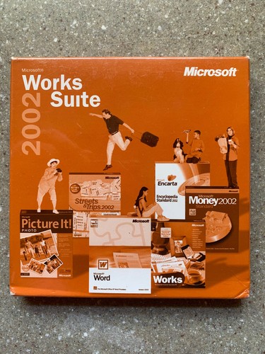 Microsoft works suite 2002 - suite,