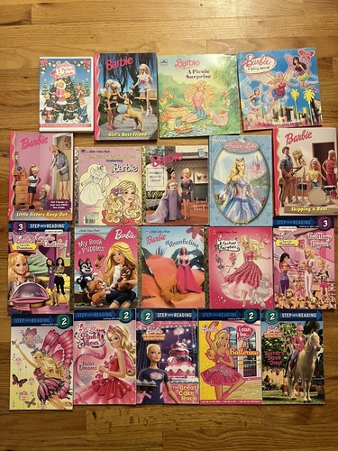 Lot barbie 18 books - of,