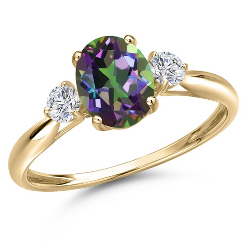 10k yellow gold green - 10k,