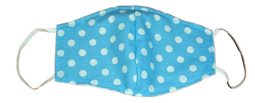 Polka dot face - dot, washable