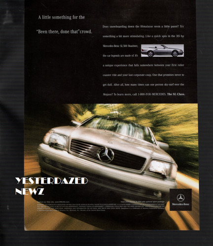 1998 print for mercedes - for,