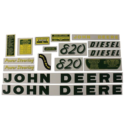 Mylar decal set fits john - mylar,