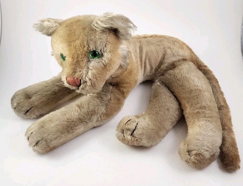 Vtg 1950s steiff lioness - vtg,