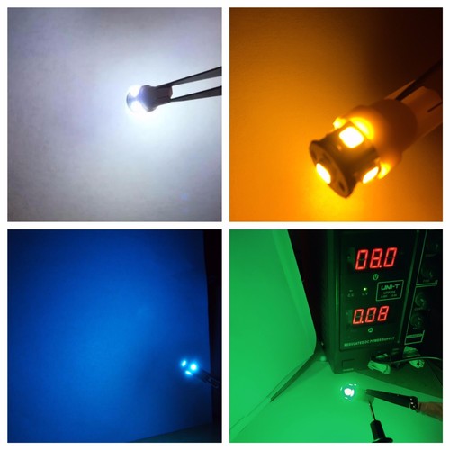 Wedge base led - 8v,