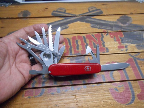 Vintage victorinox swiss champ - vintage,