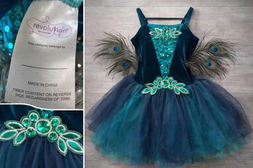 Pretty peacock dress - pretty,