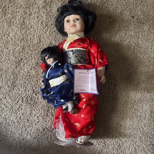 Porcelain doll nora - porcelain,