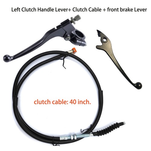 Left clutch handle - left, cable