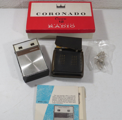Vintage coronado transistor - vintage, 12