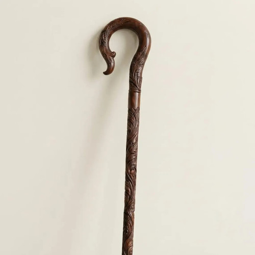 Handcrafted rosewood walking - handcrafted,