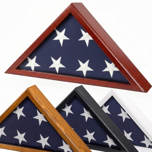 Burial flag display case - flag,