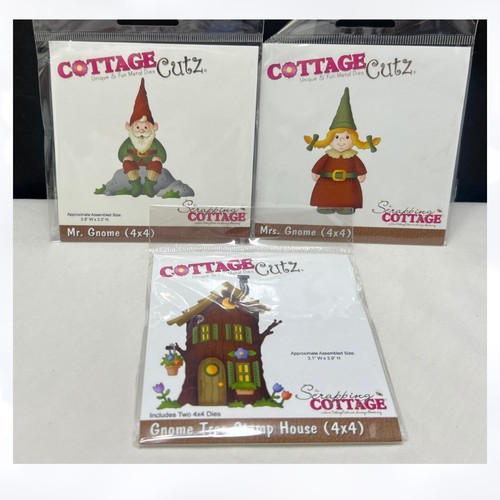 Cottage cutz gnome - cottage,