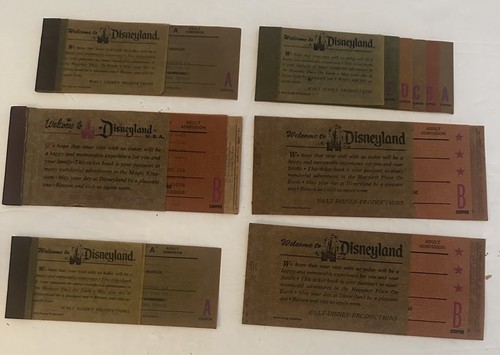 Lot vintage disneyland - lot,