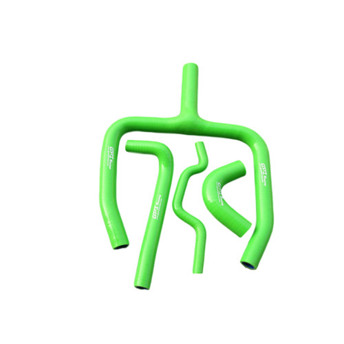 Green silicone radiator hose - green,